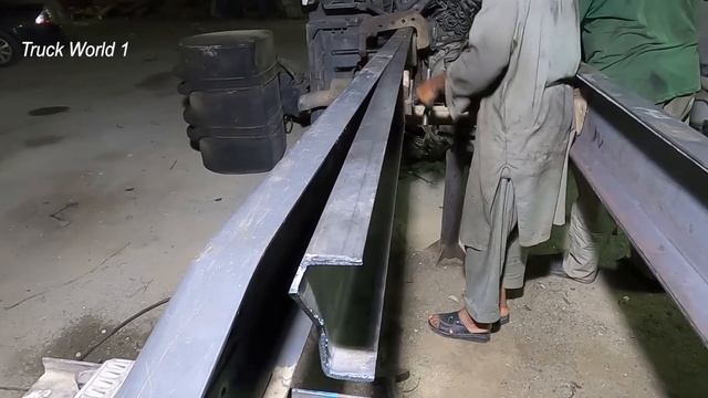 How to Converting to Single Chassis to Dubbling of volvo truck || смотреть онлайн