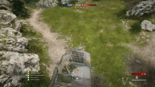 Battlefield 1 Tank problems смотреть онлайн