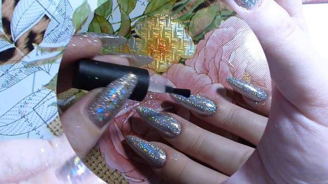 Втирка голография, что лучше?и посылки с Али, проверка краски для стемпинга в деле. смотреть онлайн