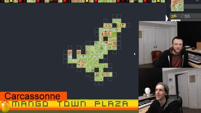 Carcassonne Winter Edition With Two Rivers - Board Games Ep. 205 смотреть онлайн