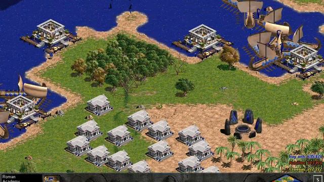 AOE / Age of Empires / bồi đắp đảo nhân tạo lần đầu tiên được chơi games đế chế/NHT99 смотреть онлайн
