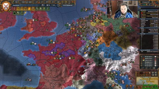 АЧИВКА "The Burgundian Conquest" НА #vh - "Dharma", Europa Universalis 4 смотреть онлайн