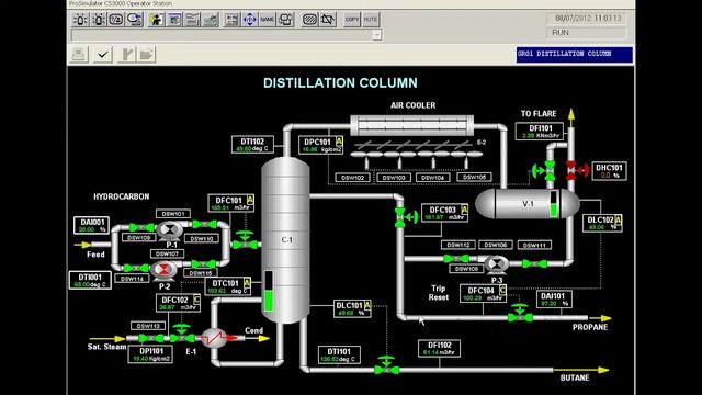 Distillation Column Preview смотреть онлайн
