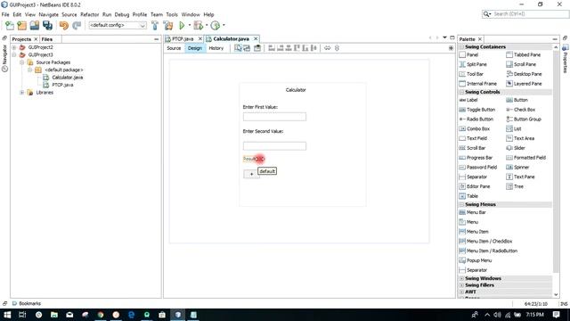 GUI (Graphical User Interface) JAVA смотреть онлайн