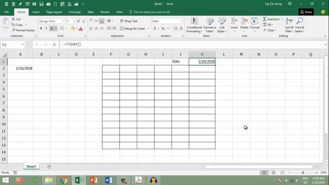 Basic Excel- Commonly Used Excel Functions-function without argument today,now смотреть онлайн