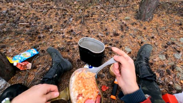 #1Cерия. Ушел в одиночный поход на 5 дней. 1-2 день похода, пройдено 45 километров. смотреть онлайн