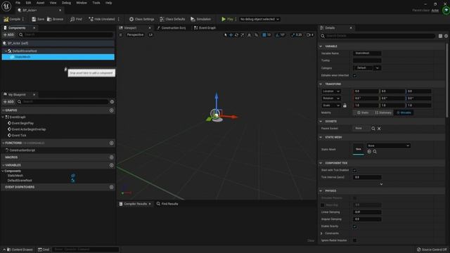 Introduction To Blueprint Actors | Unreal Engine Blueprint Basics For Beginners [TUTORIAL] смотреть онлайн
