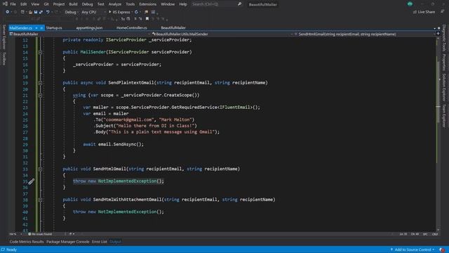 Send HTML Emails with Attachments using FluentEmail, C# and NET 5 смотреть онлайн