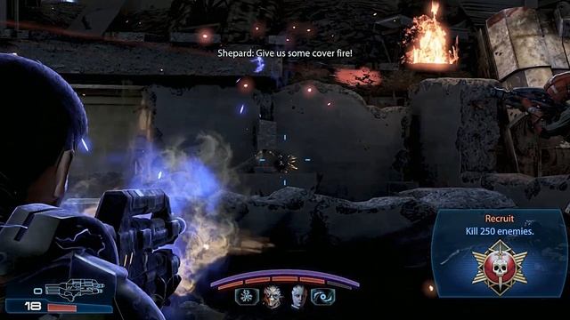 Allied Geths perform air drop in Mass Effect 3 (Priority Earth Overhaul Mod) смотреть онлайн
