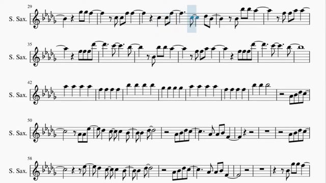 Soprano Sax Sheet Music: How to play Titanium by David Guetta ft Sia смотреть онлайн