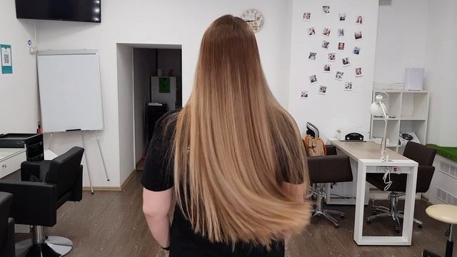 Как подстричь длину волос, ровно и полукругом самостоятельно.