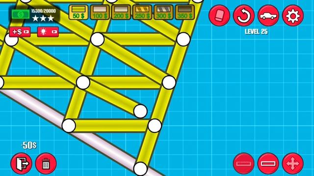 Epic bridge Builder level 25 | Bridge building very hard level | how to build a bridge смотреть онлайн