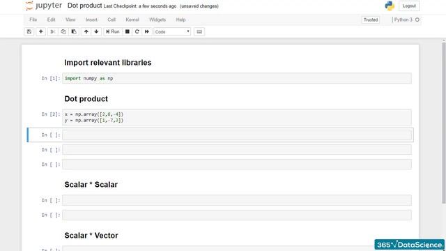 214 Dot Product (MATHEMATICS) DATA SCIENCE TUTORIAL BEGINNER COURSE BOOTCAMP IN 1 HOUR смотреть онлайн