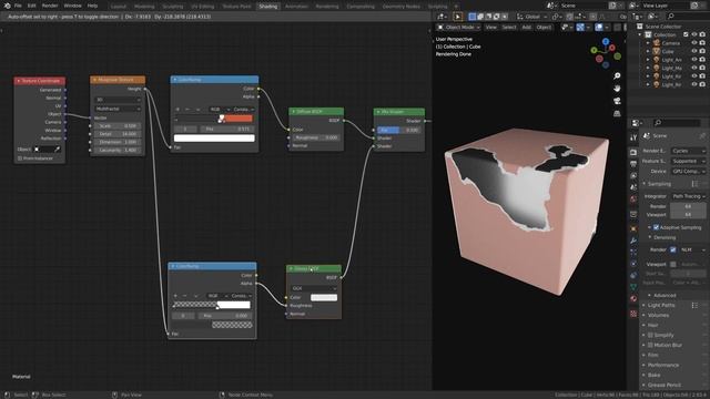 Rusted metal in Blender with PROCEDURAL textures (nodes tutorial) смотреть онлайн
