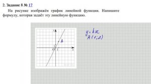 Задание 8 | ВПР-7 2023 Математика | Нахождение формулы линейной функции
