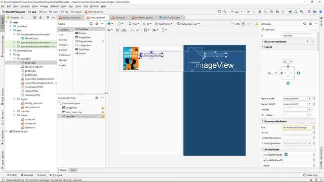 Book App UI Template ft. Recyclerview Custom ItemAnimator, Shared Element Transition смотреть онлайн