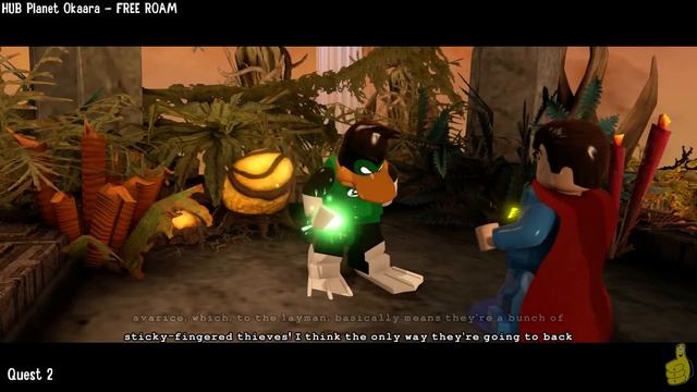 Lego Batman 3 Beyond Gotham: HUB Planet Okaara FREE ROAM (All Collectibles) - HTG смотреть онлайн