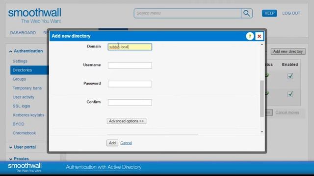 Authentication with Active Directory | Authentication | Smoothwall смотреть онлайн