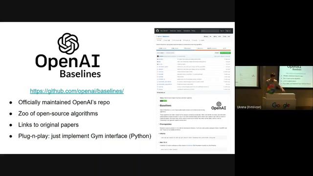 Practical problems of Reinforcement Learning: how to beat your colleagues at videogames? смотреть онлайн
