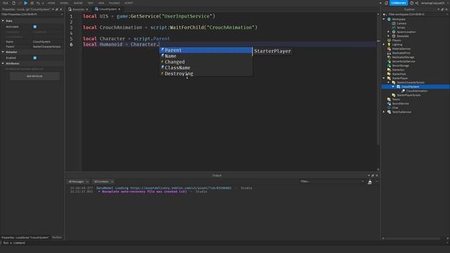 How to make a Crouch System in Roblox Studio смотреть онлайн