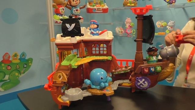 New! VTECH Treasure Seekers Pirate Ship - New York Toy Fair 2019
