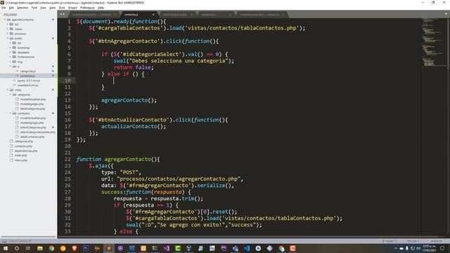 Agenda de contactos con php y mysql | Validar Datos Vacíos. Cap 19 смотреть онлайн