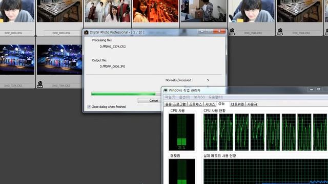 Core i7 940 - 450D RAW 10매 변환 смотреть онлайн