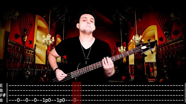 【SLIPKNOT】[ Unsainted ] cover by Cesar | LESSON | BASS TAB смотреть онлайн