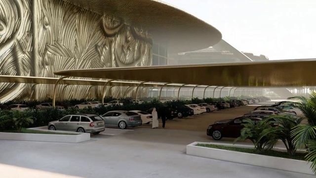 Motion Rendering - Court Complex, Doha, Qatar смотреть онлайн