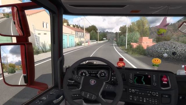 Red Ferrari Trailer's Very Beautiful | Cassino - Pescara ?? | ProMods+Itarevamp | ETS2 1.46 Gamepla