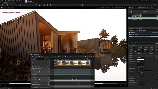 Как анимировать объекты в Unreal Engine 5 | Экстерьер в Unreal 5 смотреть онлайн