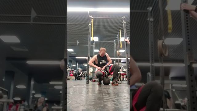 подтягивание с гирей 36кг смотреть онлайн