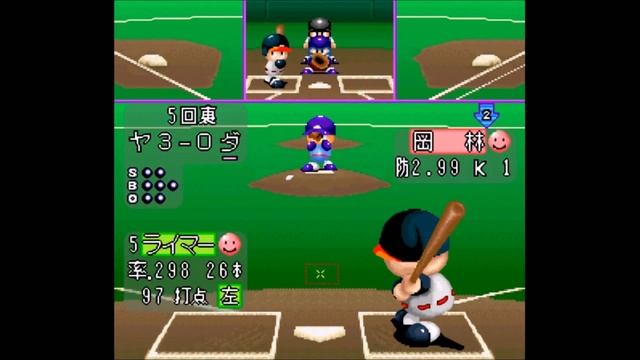 Jikkyou Powerful Pro Yakyuu 2 (Super Famicom) смотреть онлайн