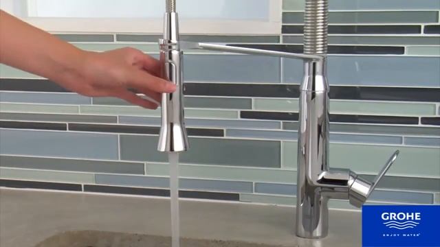 Смеситель для кухни GROHE K7 - Сантехника ViP смотреть онлайн