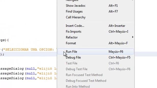 como hacer un menu en netbeans смотреть онлайн