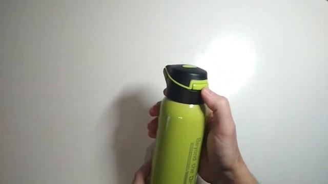 Бутылка для воды с Алиэкспресс. Термос бутылка с трубочкой 500мл. смотреть онлайн