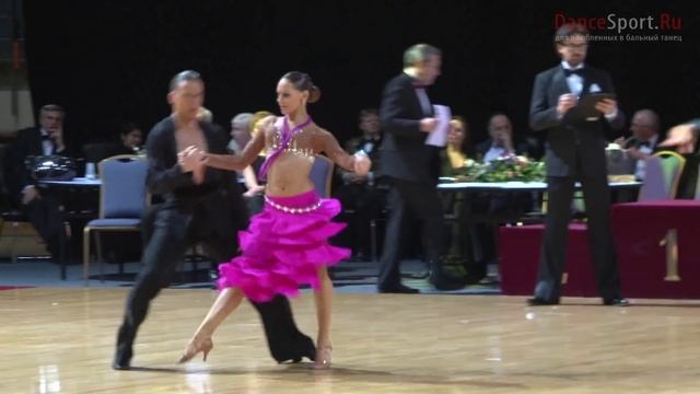 Фисенко Максим - Корелова Мария, 1/2 Samba смотреть онлайн