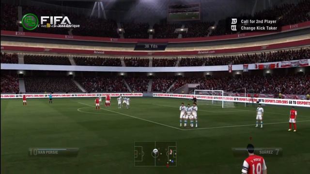 FIFA 12 Tutorials - The LB Power Free Kick смотреть онлайн