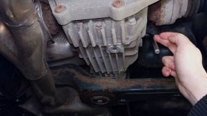 Замена масла в заднем редукторе Audi A4 Allroad