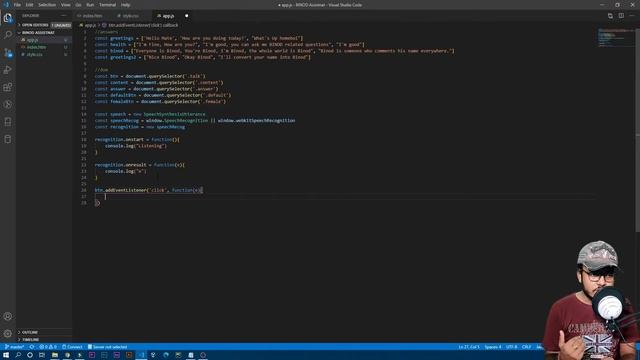 I made a BINOD Assistant for Fun Using Simple Javascript смотреть онлайн