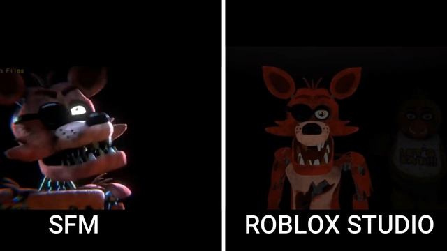 FNAF STAY CALM COMPARISON SFM ROBLOX STUDIO смотреть онлайн