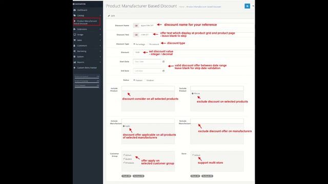 Product Manufacturer Based Discount - OpencartTools смотреть онлайн