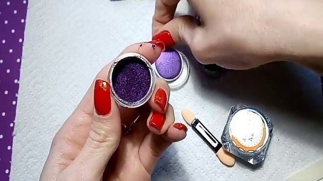 Распаковка посылки с али! Кошачий глаз хамелеон и магнит! Фольга снежинки! Пигменты майский жук! смотреть онлайн