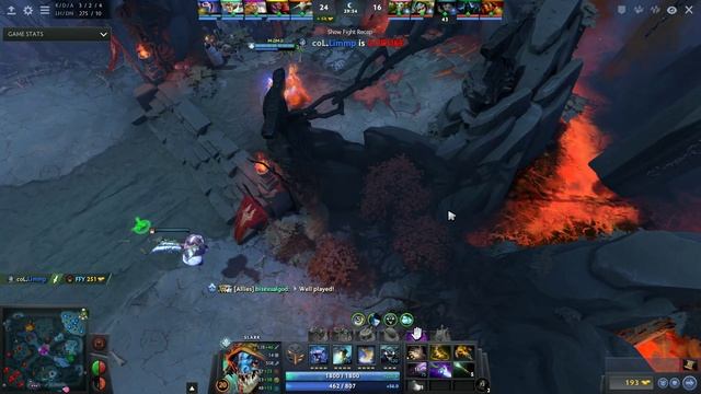 Yawar (Rank 12) plays Slark Dota 2 Full Game смотреть онлайн