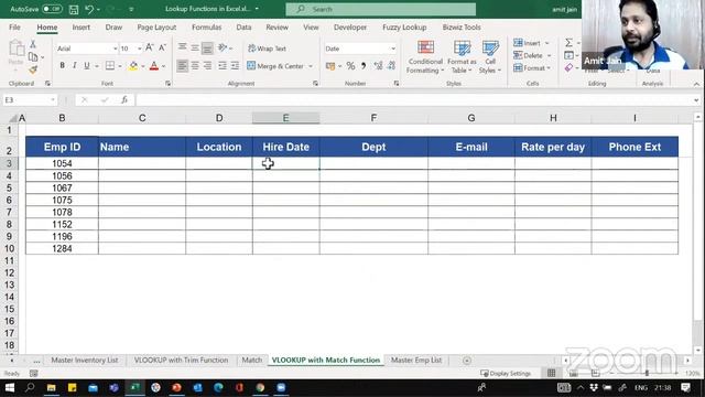 Lookup Functions in Excel- Live смотреть онлайн