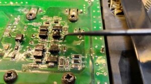 Ресанта САИ 220 горит желтый индикатор, нет выхода на клеммы.Плата GP205