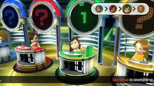 Wii Party U - Sketchy Situation Ladies Only(4 Players, Anja vs Danique vs Thessy vs Myrte) смотреть онлайн