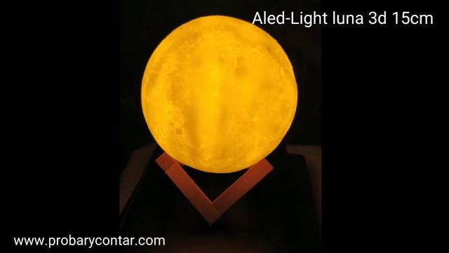 Aled light Lámpara de Luna 15cm decorativa. смотреть онлайн