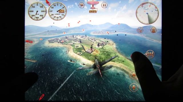 Sky Gamblers: Storm Raiders на Ipad 3 игровой процесс смотреть онлайн