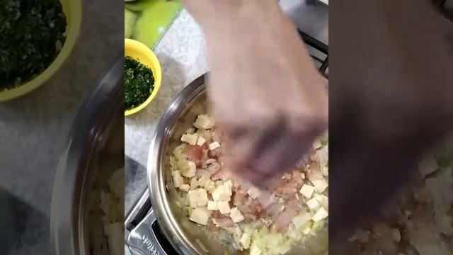 Куриная грудка с плавленым сырком